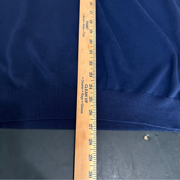 Chaps Navy Blue Men's Sweater Vest 0859 - Picture 7 of 7